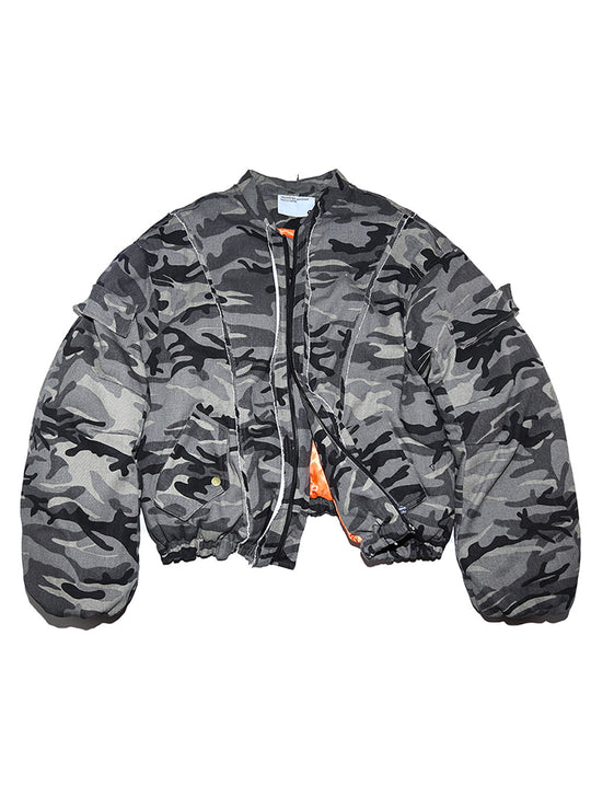 Camouflage Bomber Jacket
