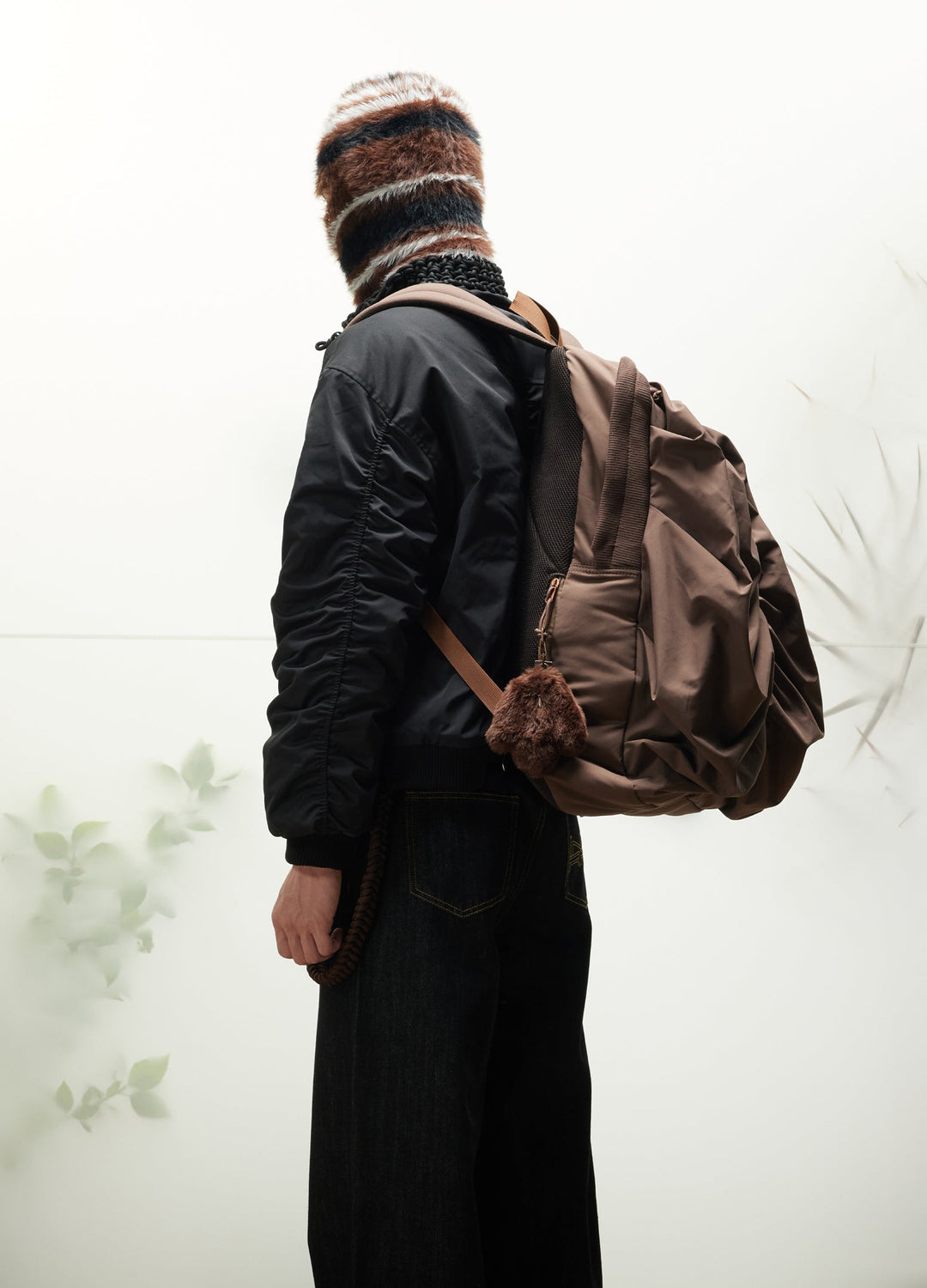 Pleated With Backpack