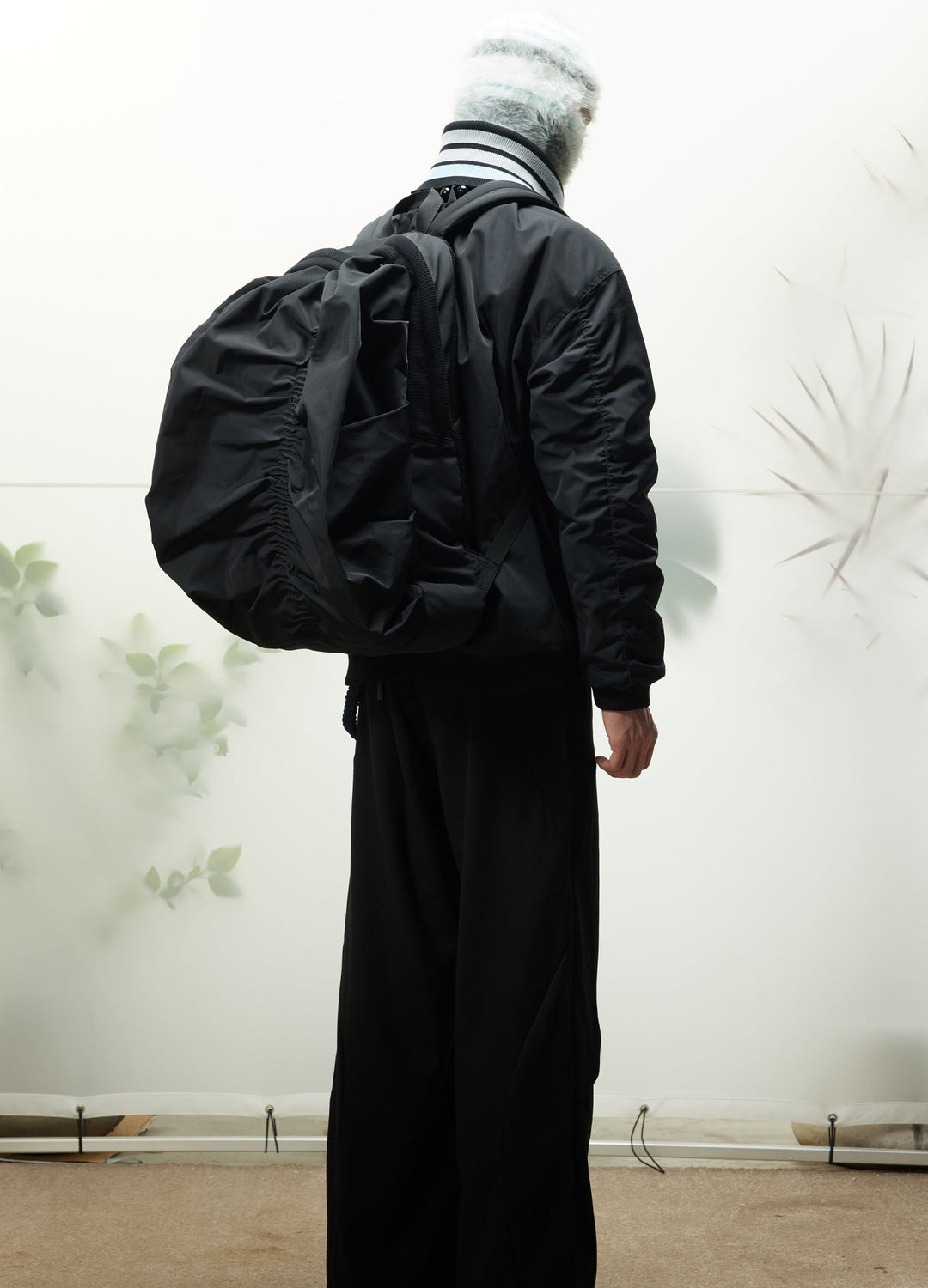 Pleated With Backpack