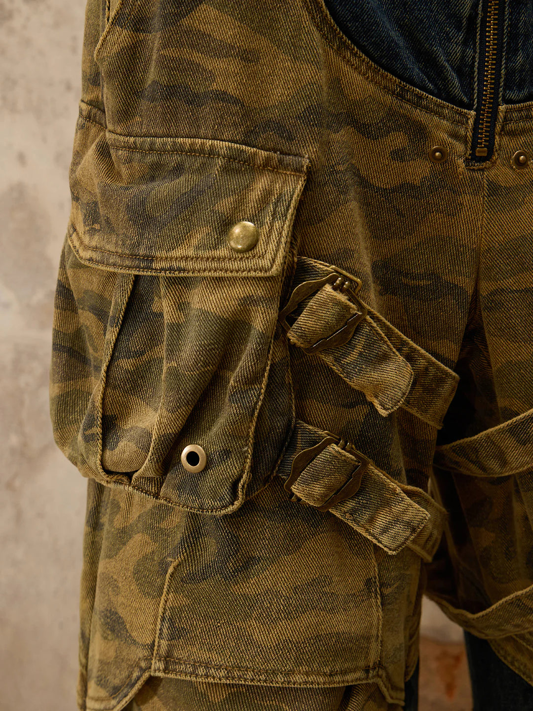 Soulful Camo Tactical Jeans