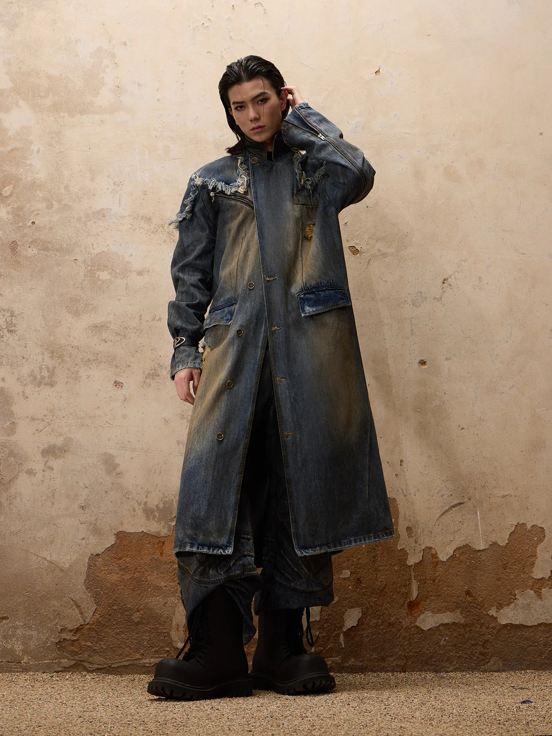 Dirty Denim Coat