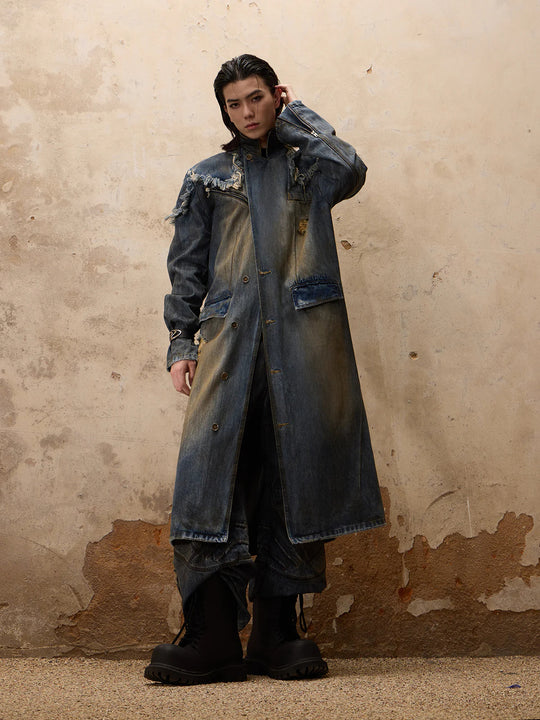 Dirty Denim Coat