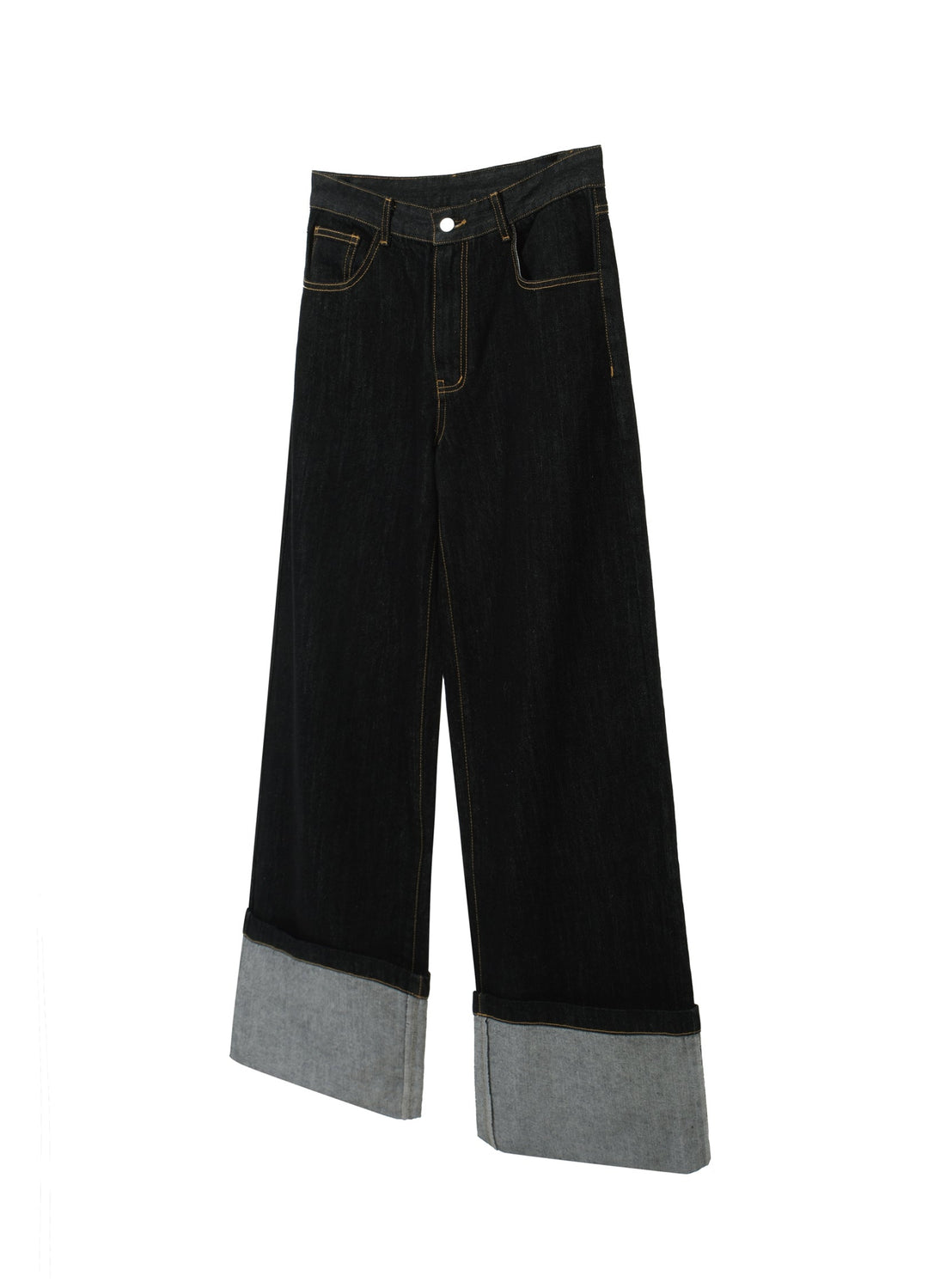 Wide Cuff Denim