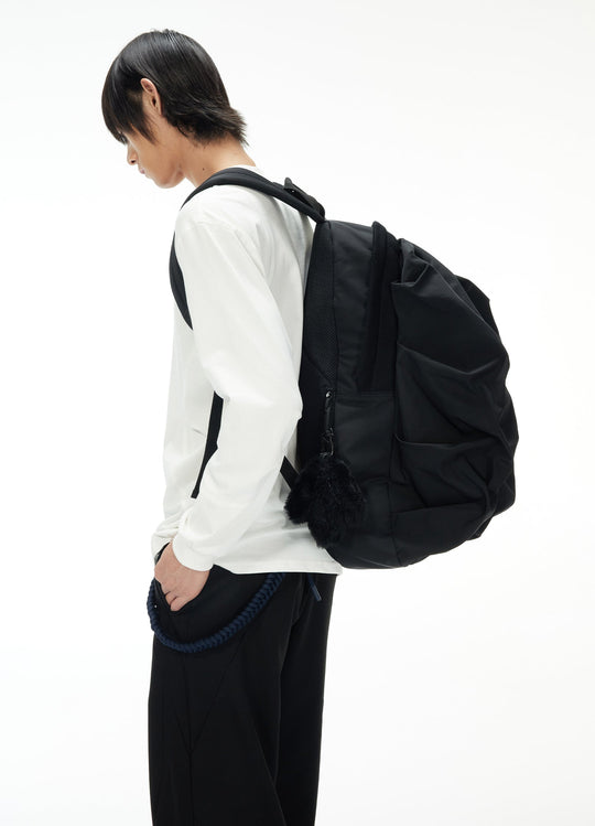 Pleated With Backpack