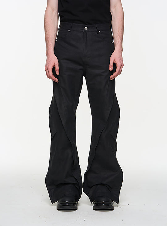 TWIST FLYING DEFORMED WORK CASUAL PANTS (2color)