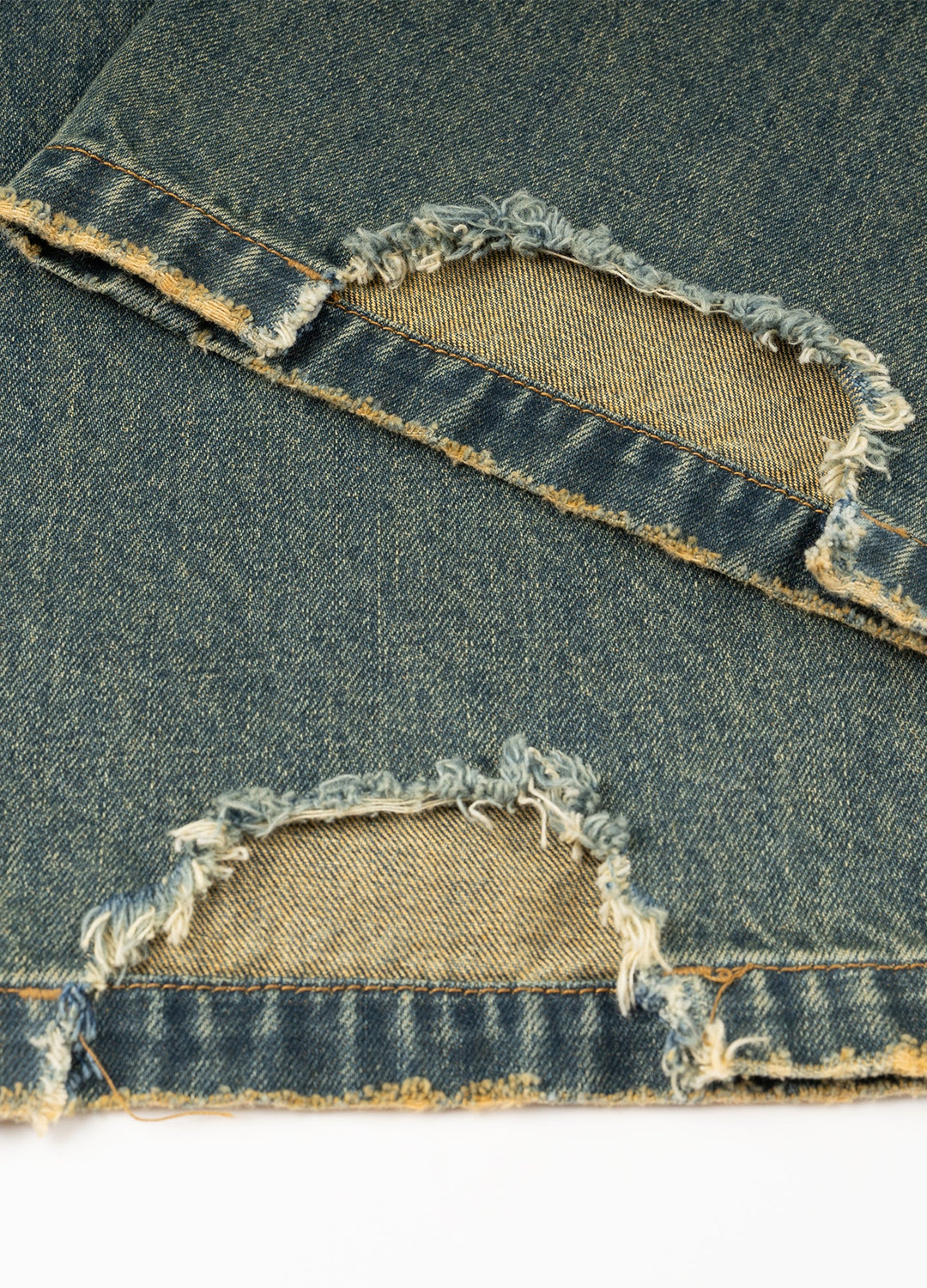 Washed Vintage Hues Denim