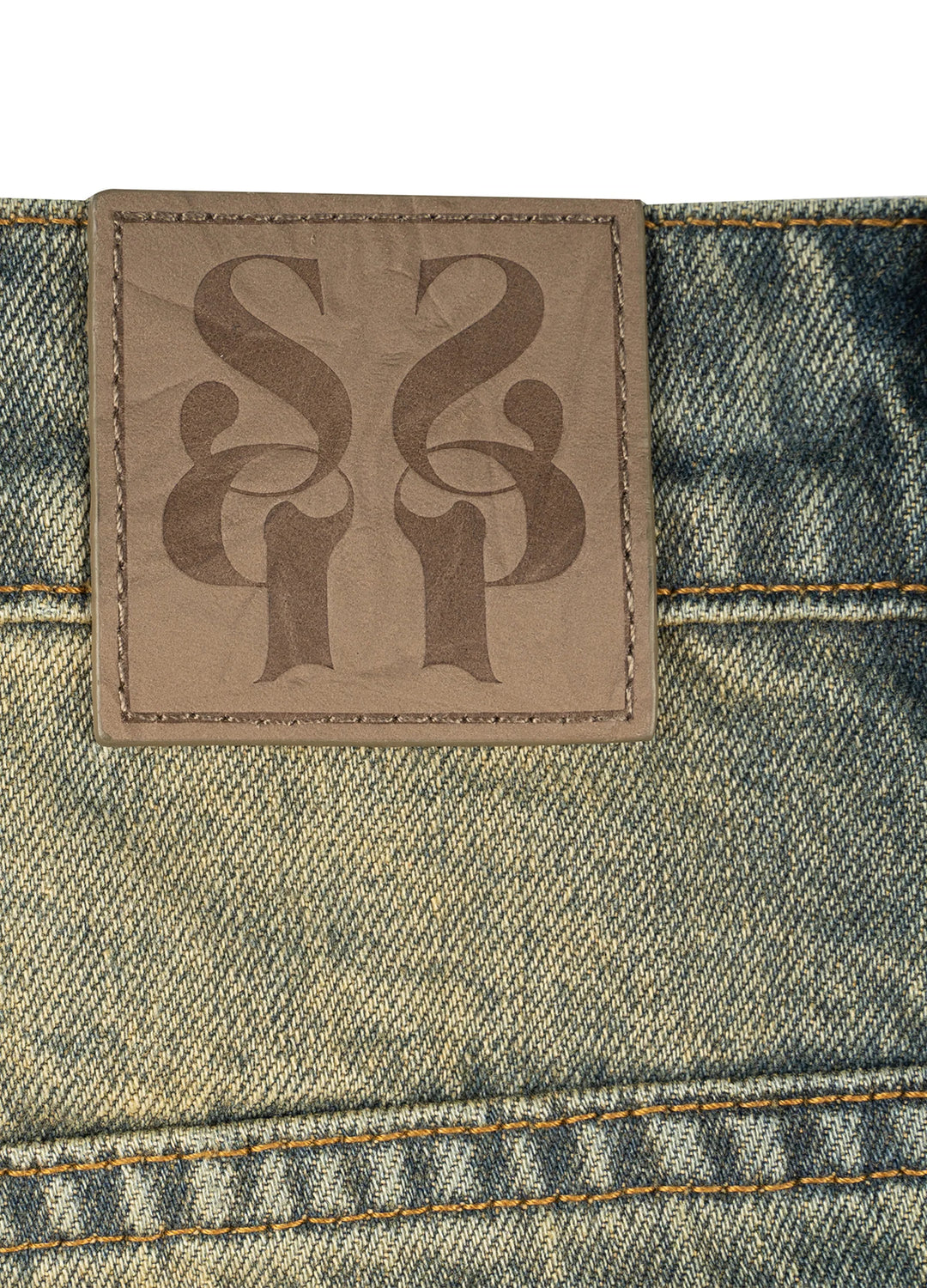 Washed Vintage Hues Denim