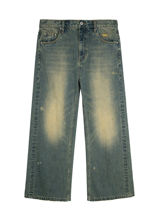 Washed Vintage Hues Denim